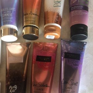 Victoria’s Secret and bath and body works lotion